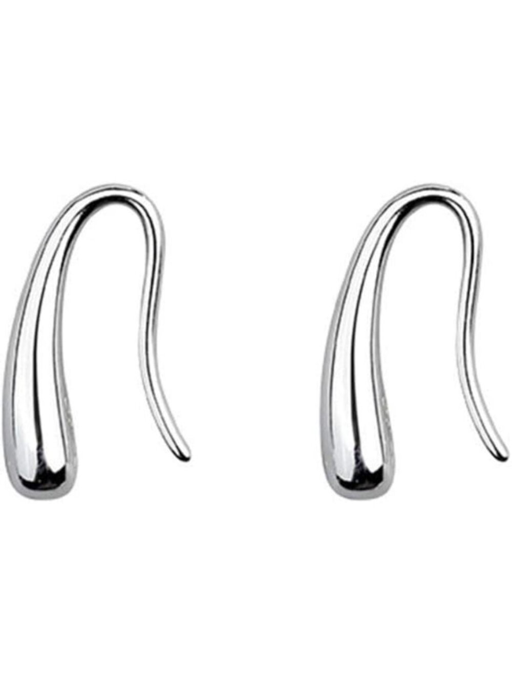 Sterling Silver Teardrop Earrings for Women & Teens | Waterdrop Hook Design